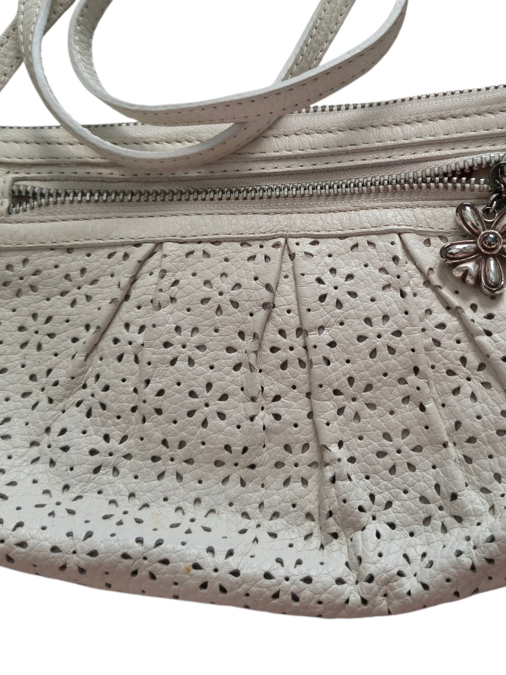 Brighton Floral Cutout Crossbody Bag